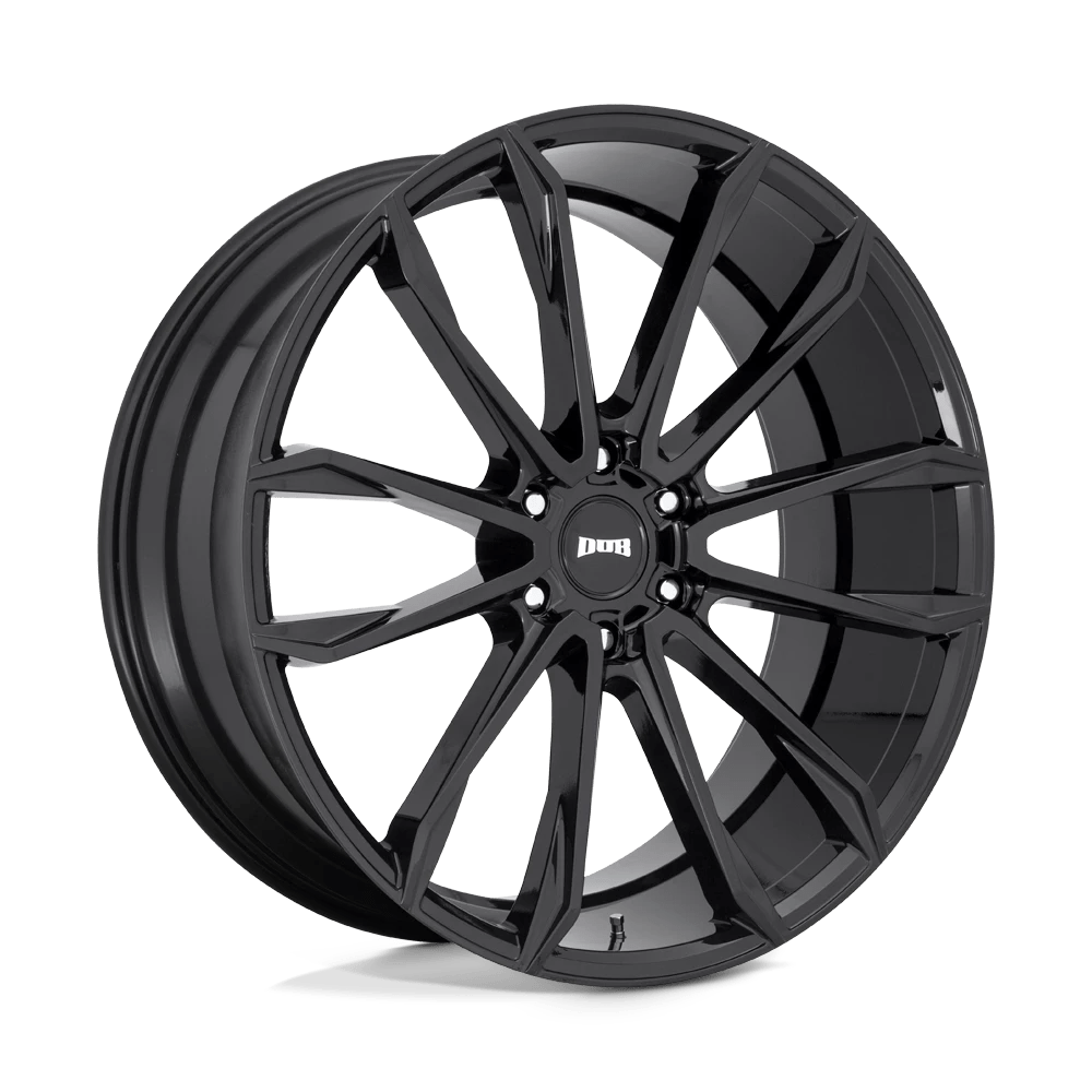 Dub 1pc S253 Clout Gloss Black 24x10 (+30) 6x139.7