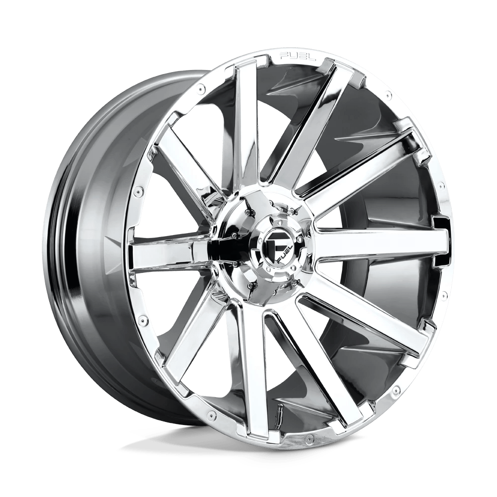 Fuel 1pc D614 Contra Chrome Plated 22x10 (-18) 6x135/6x139.7