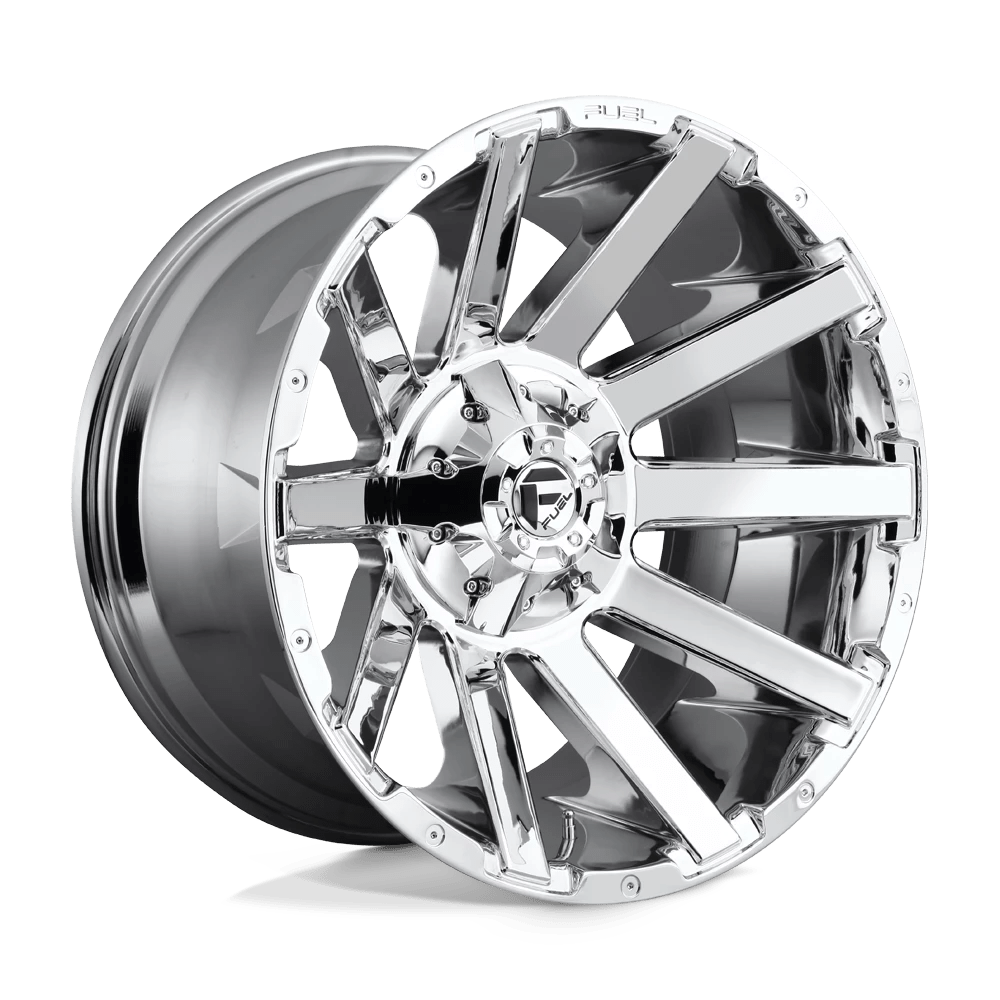 Fuel 1pc D614 Contra Chrome Plated 22x12 (-44) 8x170