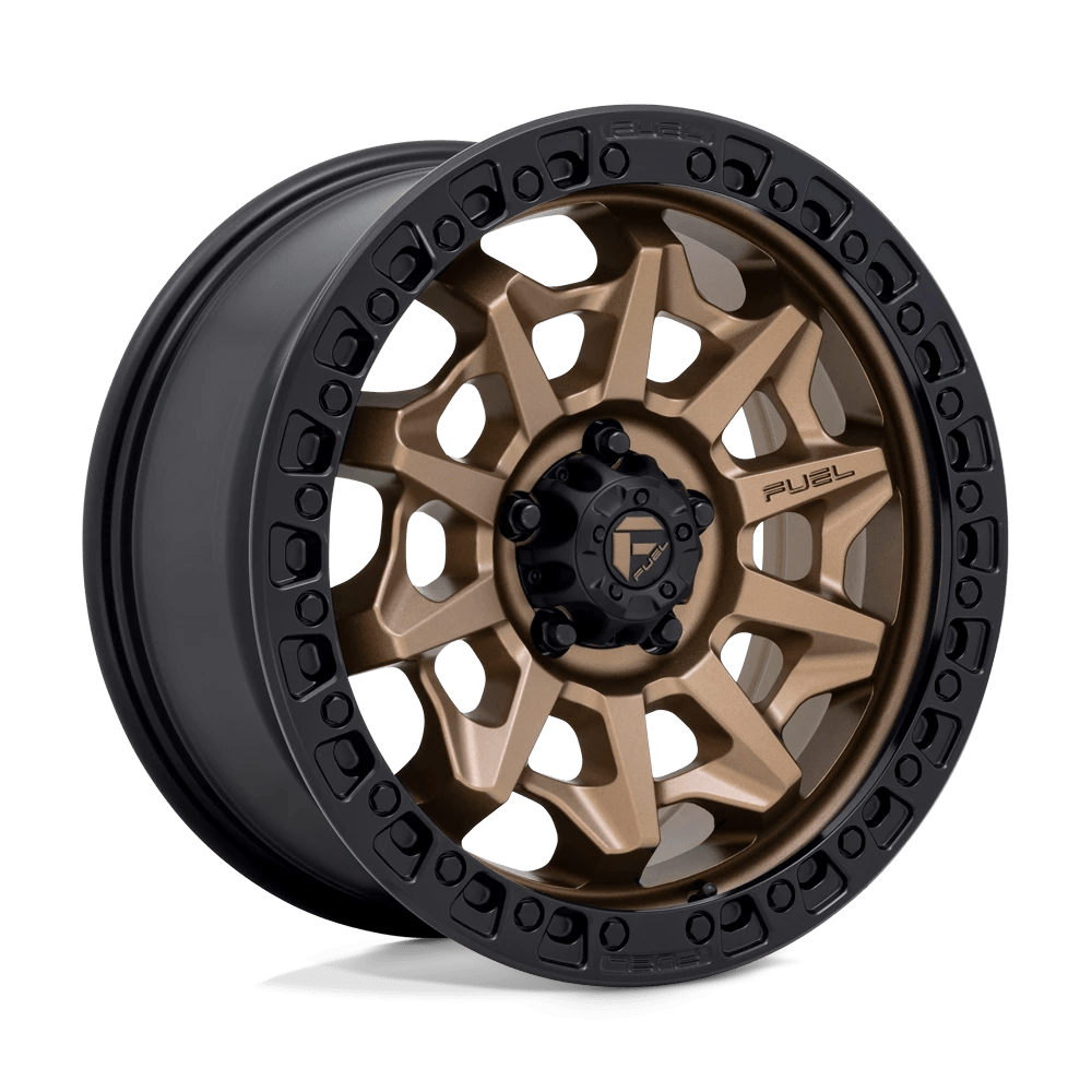 Fuel 1pc D696 Covert Matte Bronze Black Bead Ring 18x8.5 (+35) 5x120
