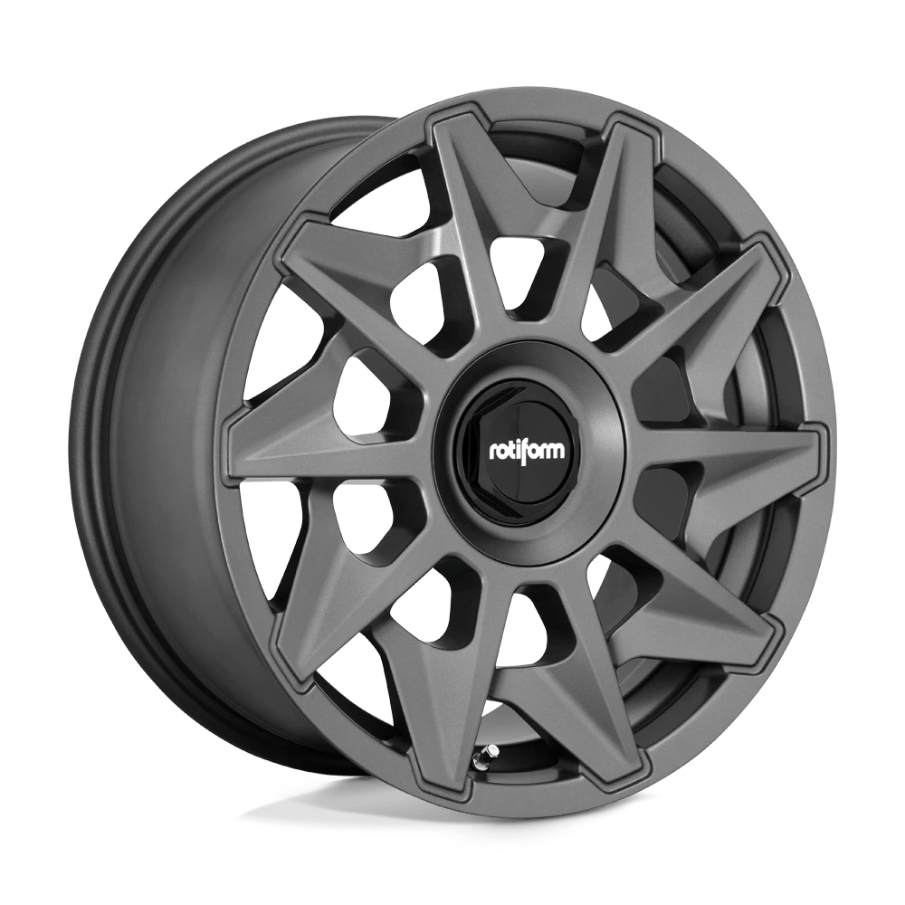 Rotiform 1pc R128 Cvt Matte Anthracite 18x8.5 (+35) 5x100/5x112