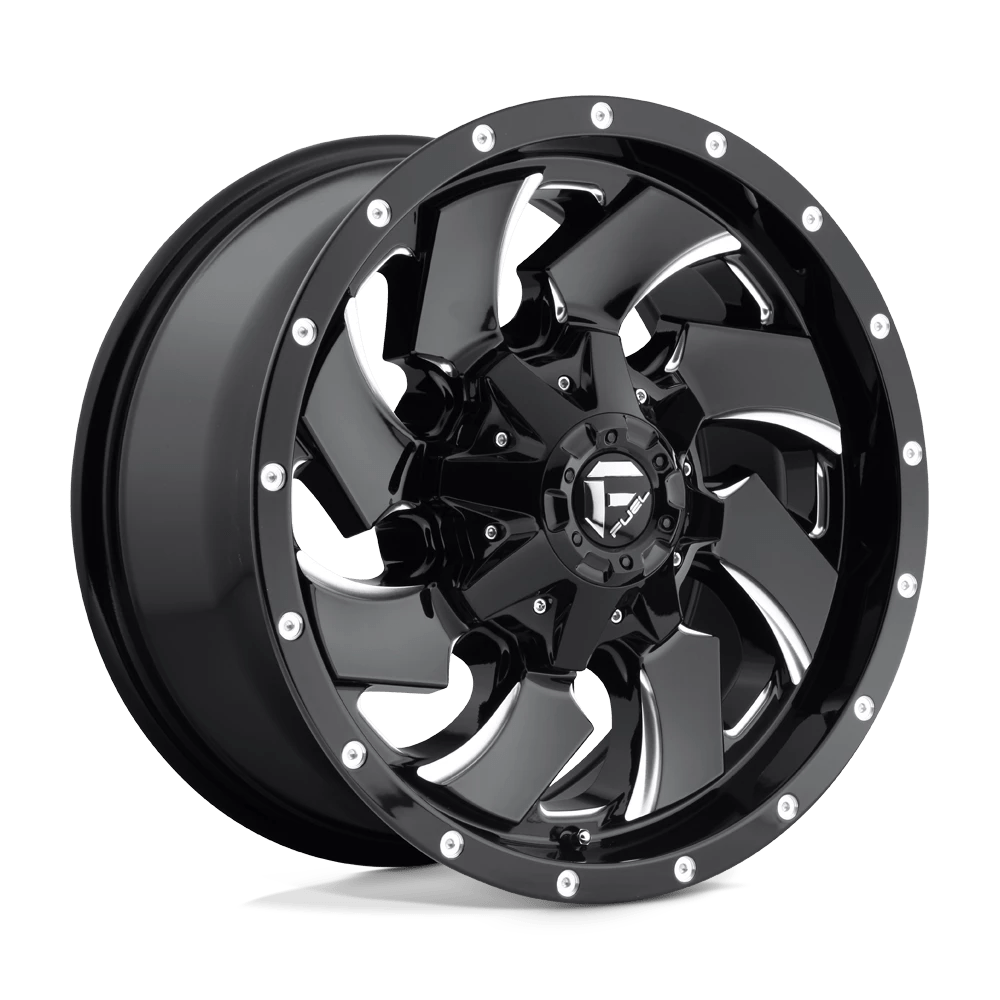 Fuel 1pc D574 Cleaver Gloss Black Milled 18x9 (+20) 6x135/6x139.7