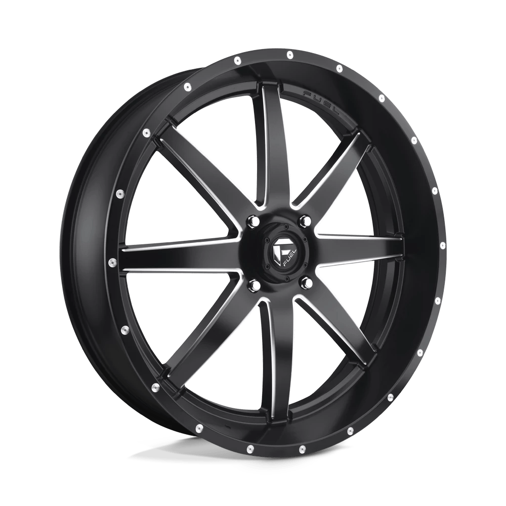 Fuel Utv D538 Maverick Matte Black Milled 26x7 (+13) 4x137