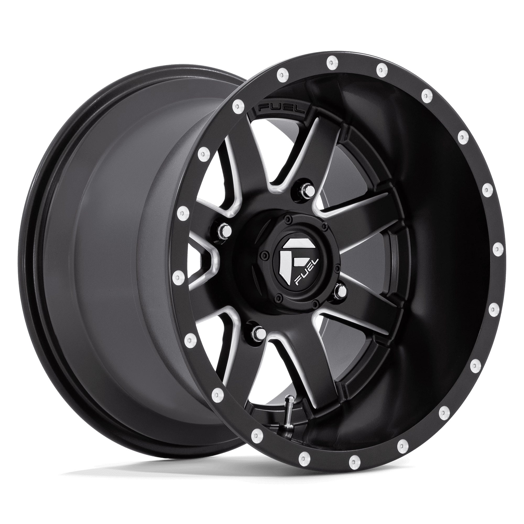 Fuel Utv D538 Maverick Matte Black Milled 15x10 (+0) 4x137
