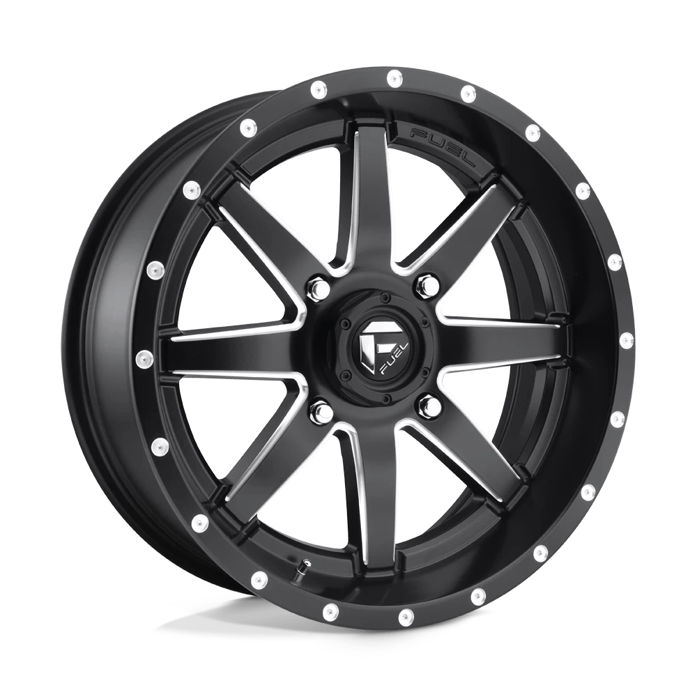 Fuel Utv D538 Maverick Matte Black Milled 18x7 (+13) 4x137
