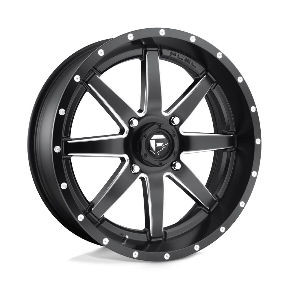 Fuel Utv D538 Maverick Matte Black Milled 20x7 (+13) 4x137