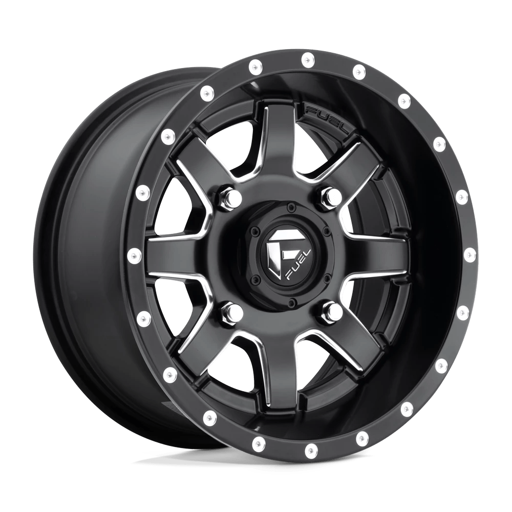 Fuel Utv D538 Maverick Matte Black Milled 14x7 (+13) 4x110