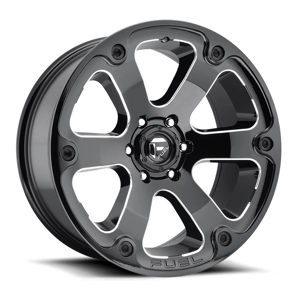 Fuel 1pc D562 Beast Gloss Black Milled 18x9 (-12) 6x135