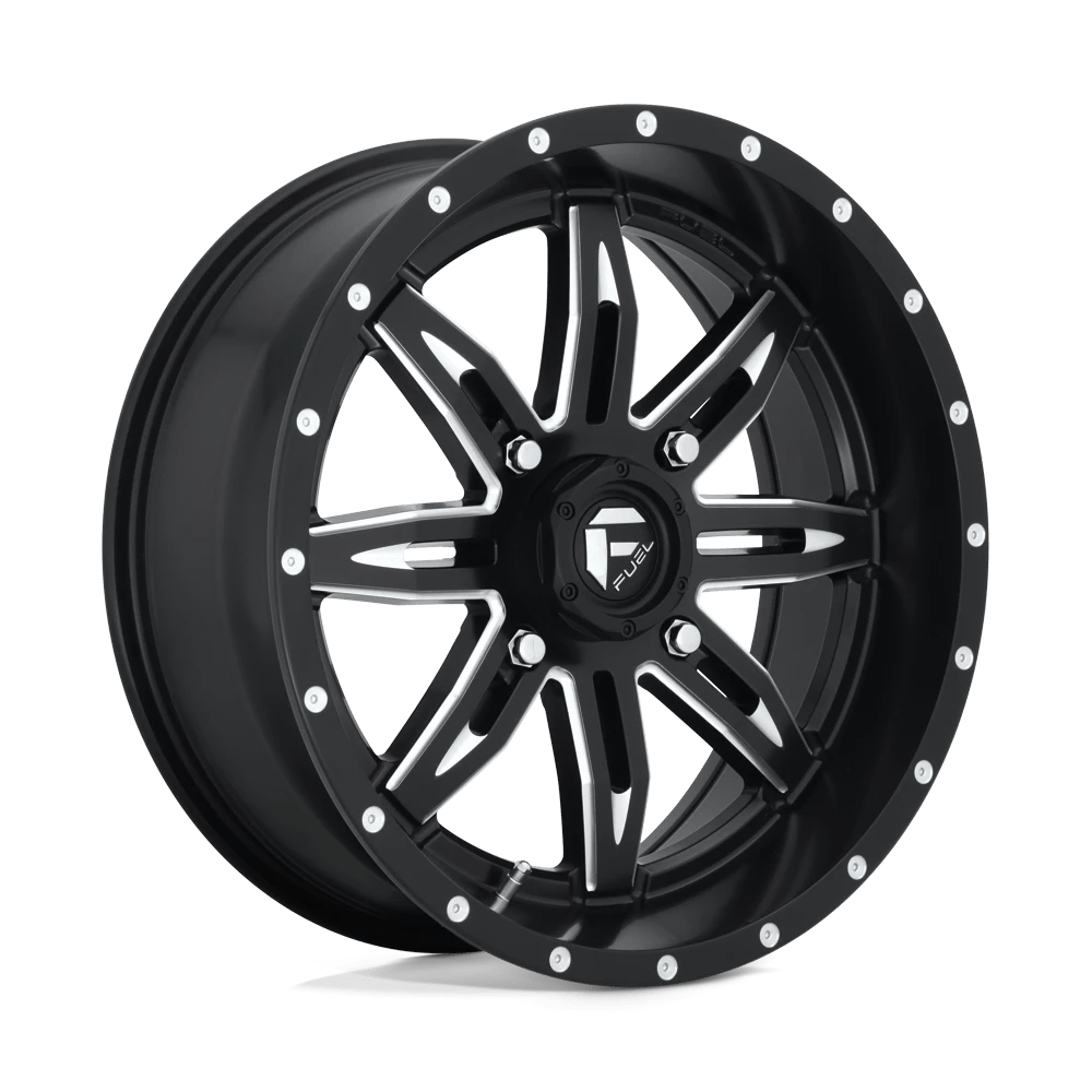 Fuel Utv D567 Lethal Matte Black Milled 18x7 (+13) 4x137