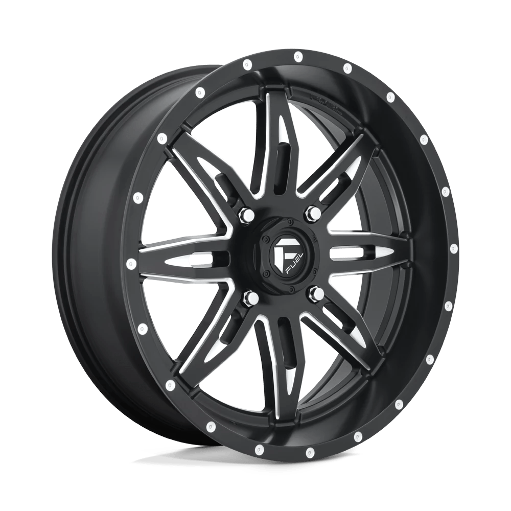 Fuel Utv D567 Lethal Matte Black Milled 20x7 (+13) 4x137 | Lowest