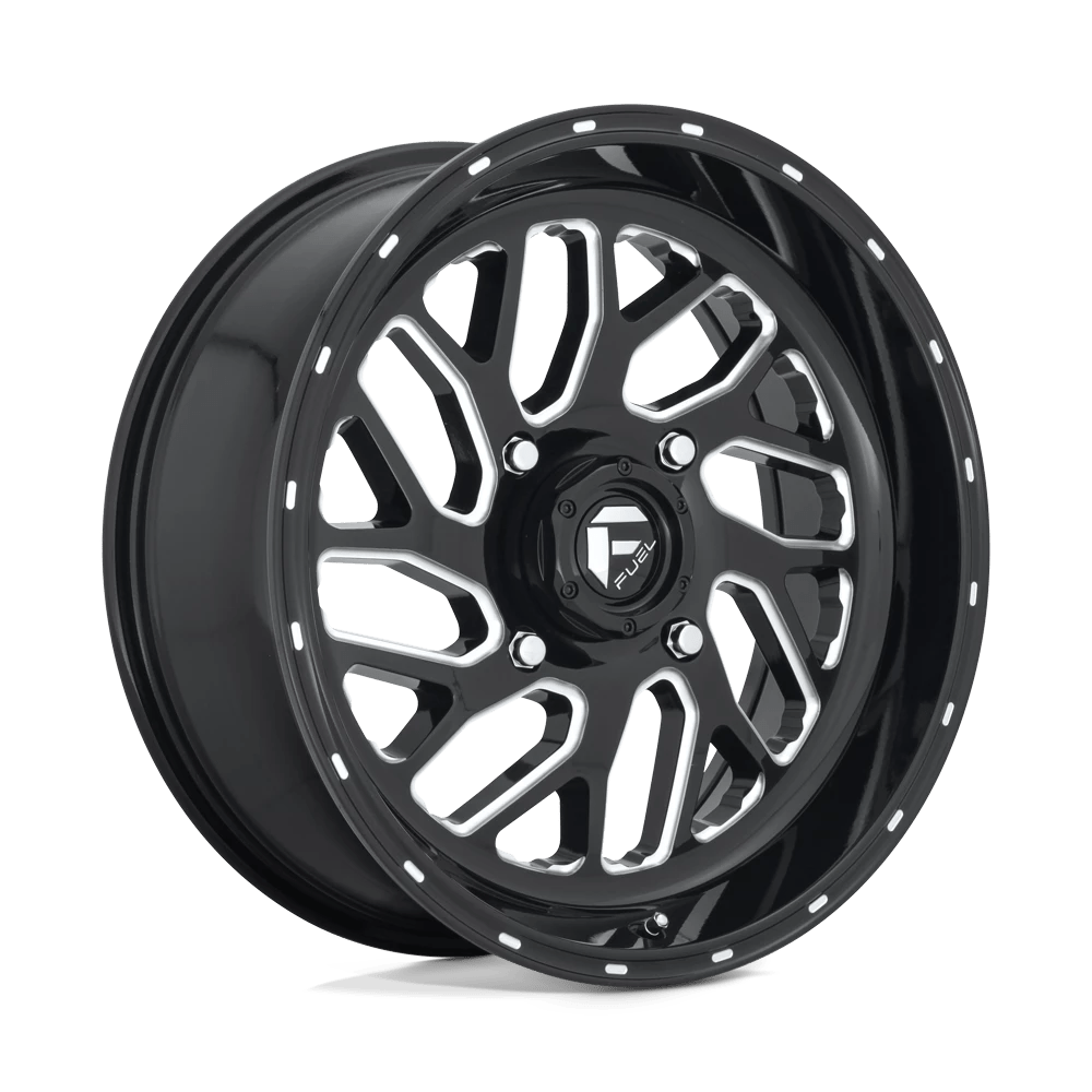 Fuel Utv D581 Triton Gloss Black Milled 18x7 (+13) 4x156