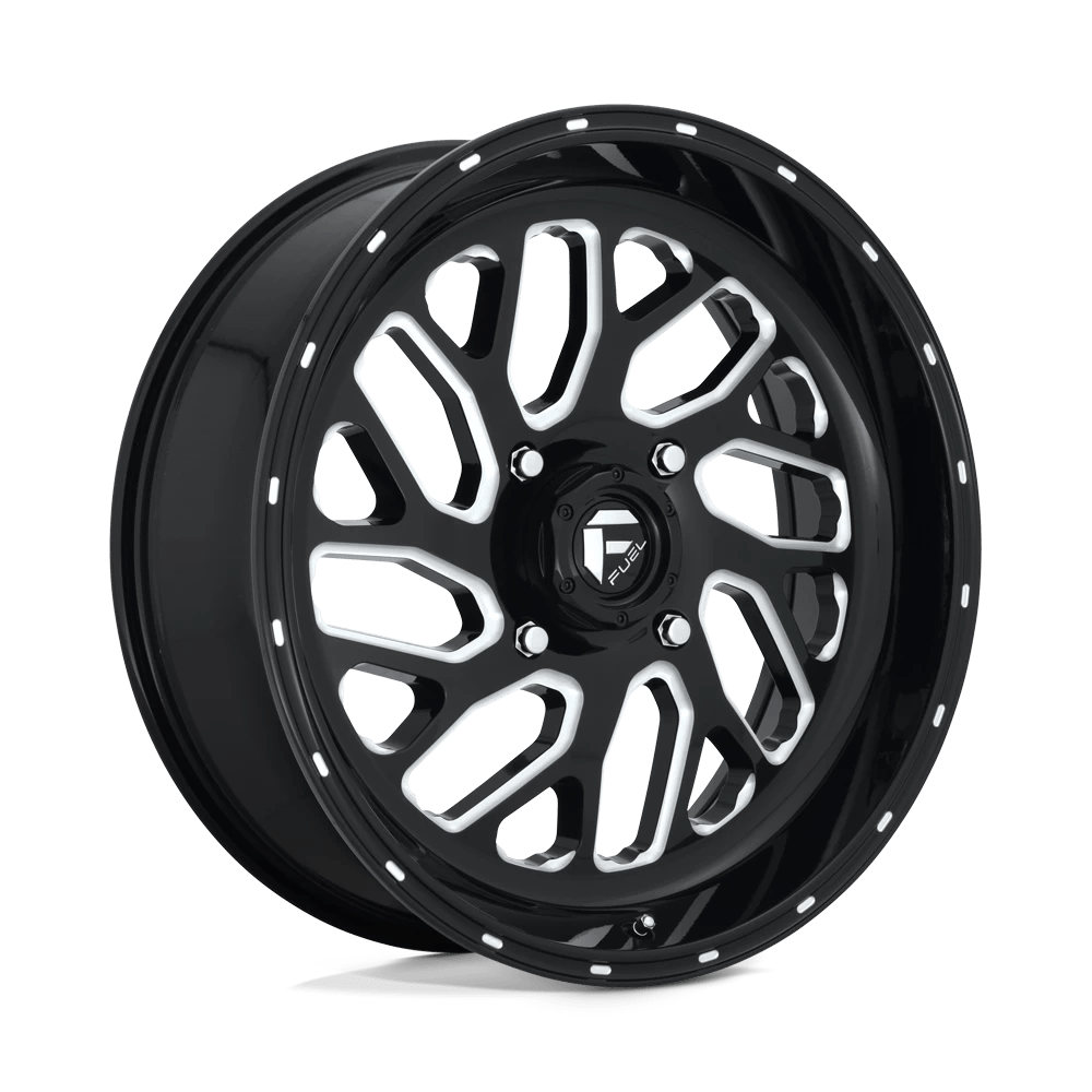 Fuel Utv D581 Triton Gloss Black Milled 20x7 (+13) 4x137