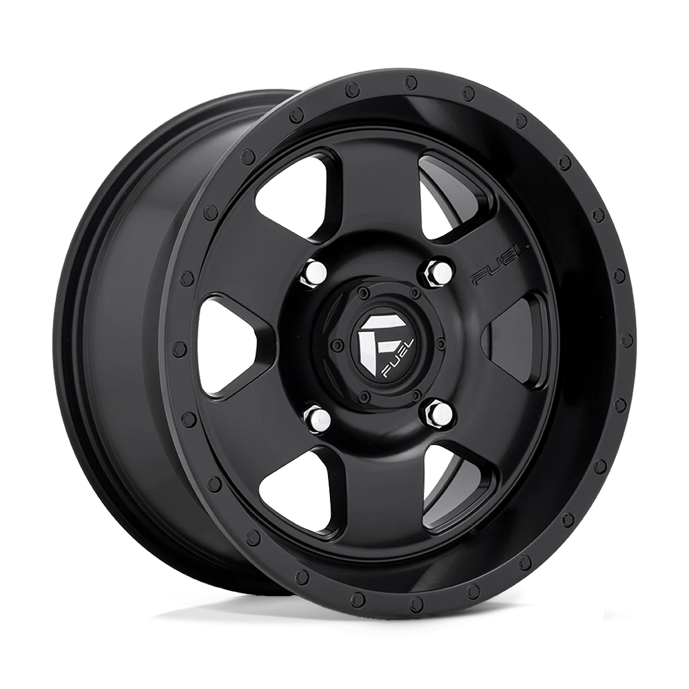 Fuel Utv D618 Podium Matte Black 15x7 (+13) 4x137