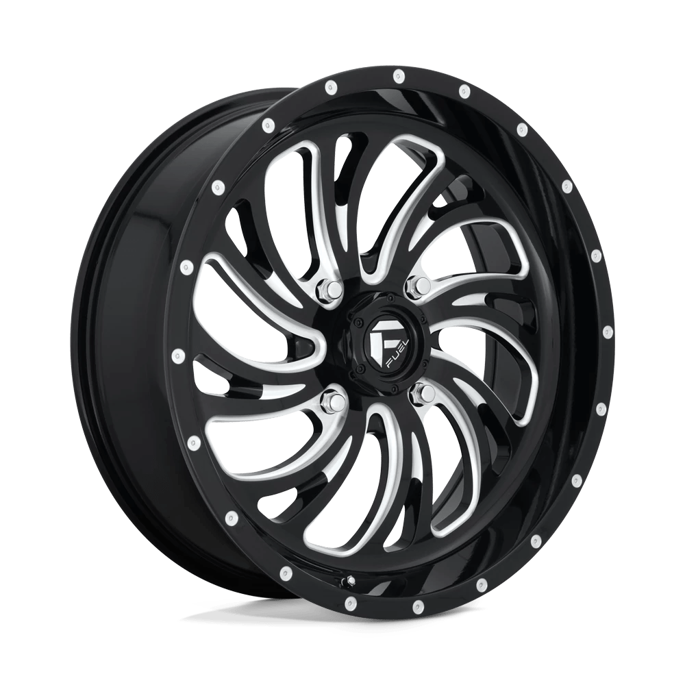 Fuel Utv D641 Kompressor Gloss Black Milled 18x7 (+13) 4x137