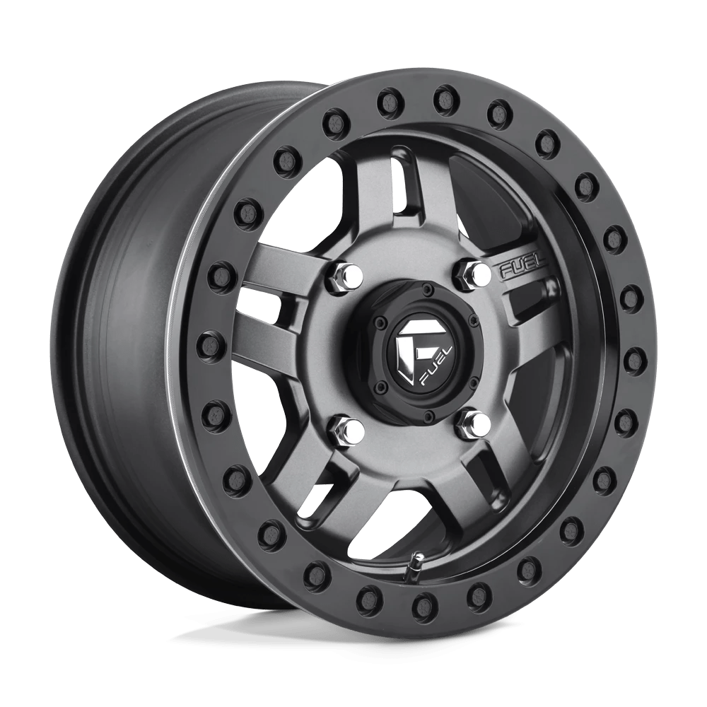Fuel Utv D918 Anza Beadlock Matte Gun Metal 15x7 (+38) 4x137