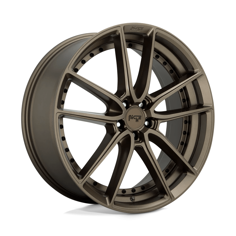 Niche 1pc M222 Dfs Matte Bronze 22x9 (+38) 5x114.3