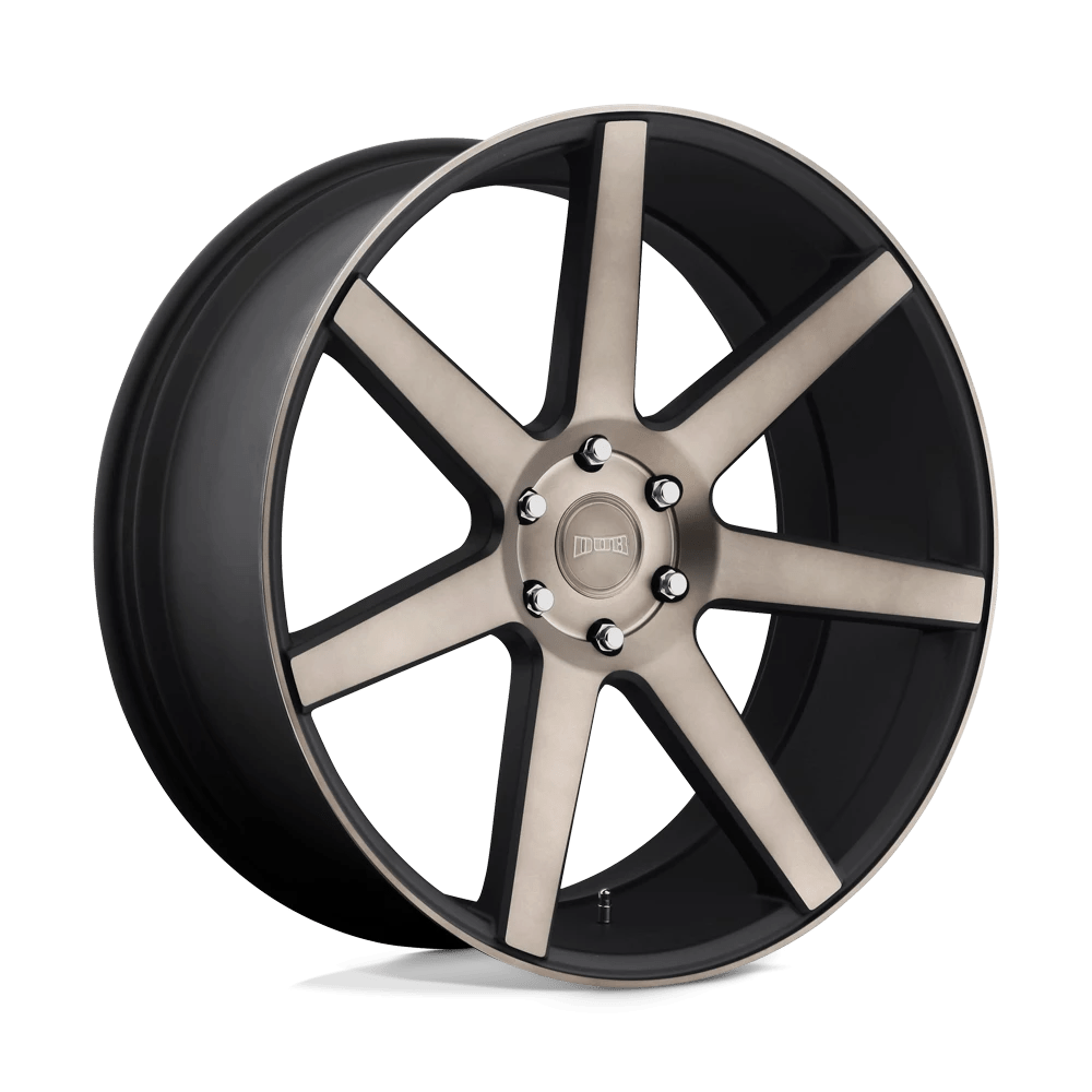 Dub 1pc S127 Future Matte Black Double Dark Tint 20x9.5 (+30) 6x139.7