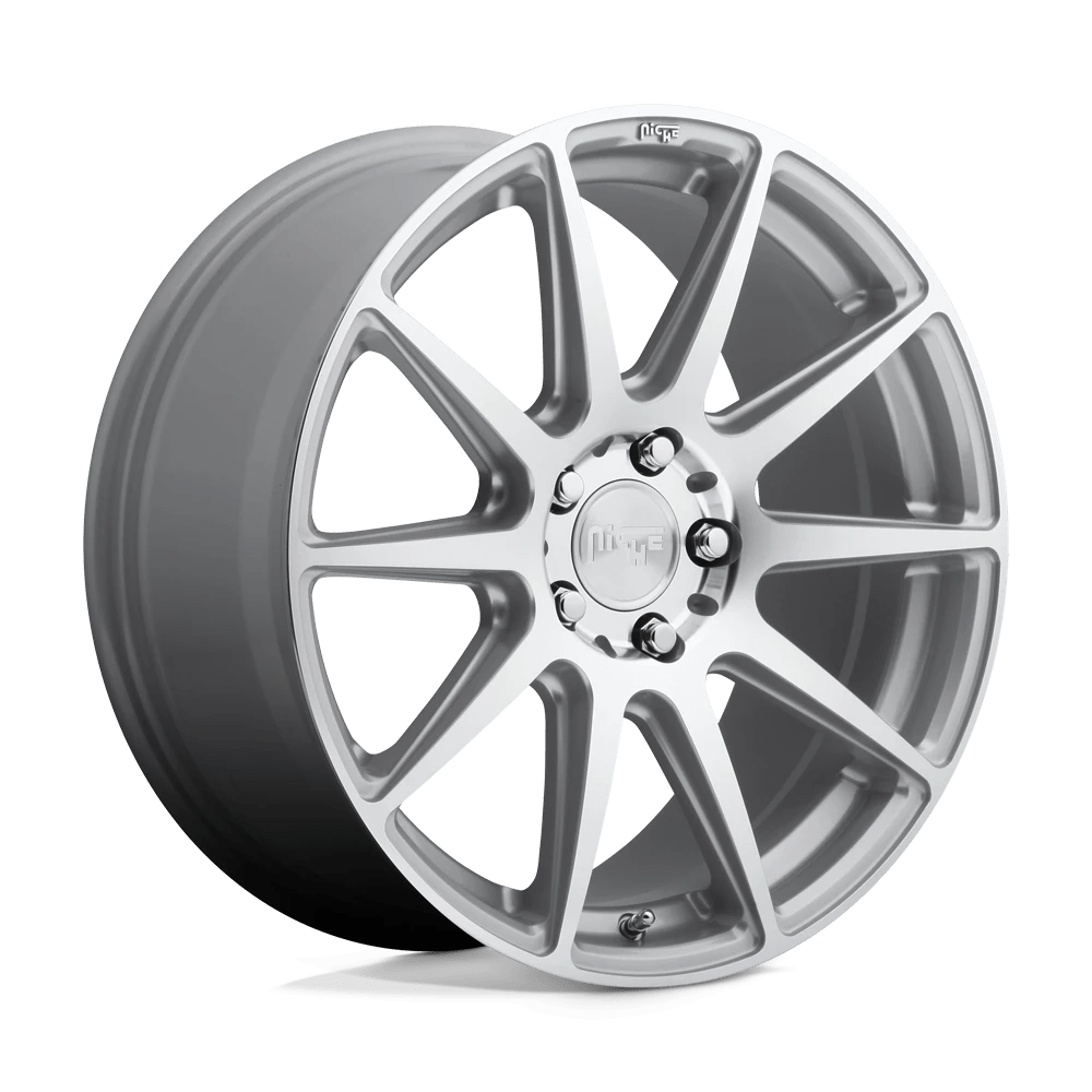 Niche 1pc M146 Essen Gloss Silver Machined 19x8.5 (+42) 5x112