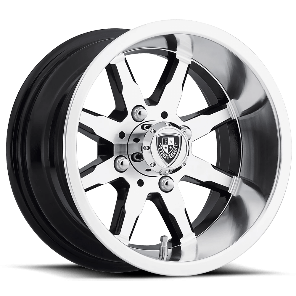 Fairway Alloys Fa142 Shift Machined Gloss Black 12x6 (-30) 4x101.6