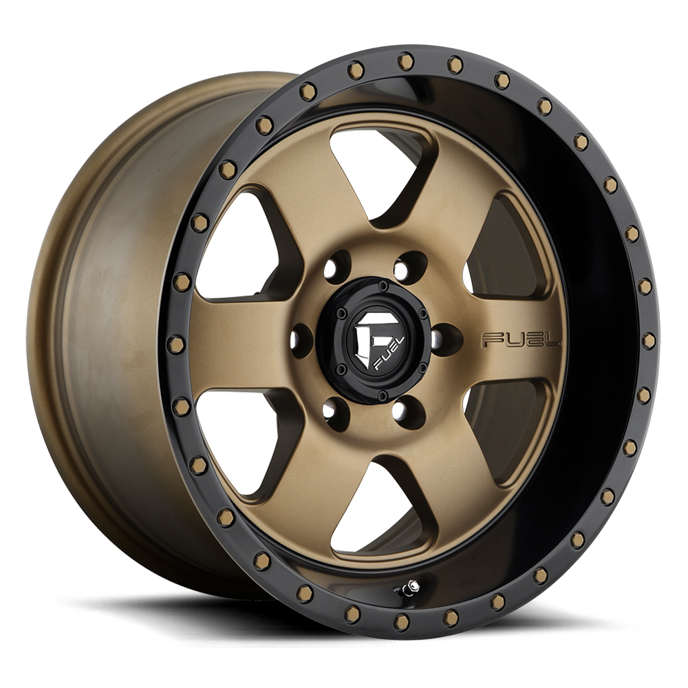 Fuel Utv D617 Podium Matte Bronze Black Bead Ring 15x7 (+13) 4x137