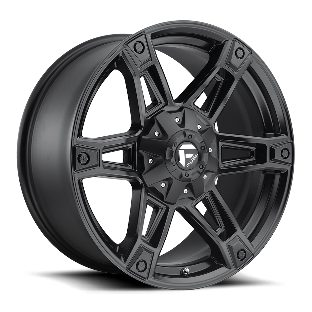Fuel 1pc D624 Dakar Matte Black 20x9 (+1) 5x114.3/5x127