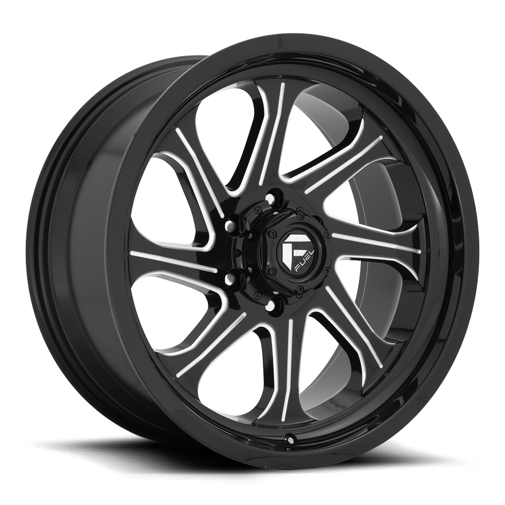 Fuel 1pc D676 Seeker Gloss Black Milled 20x9 (+1) 5x127