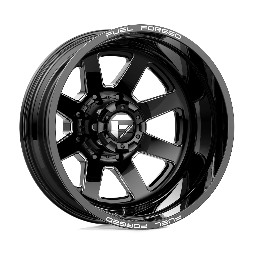 Fuel Mono De09 Ff09d Matte Black Milled 22x8.5 (-202) 8x200