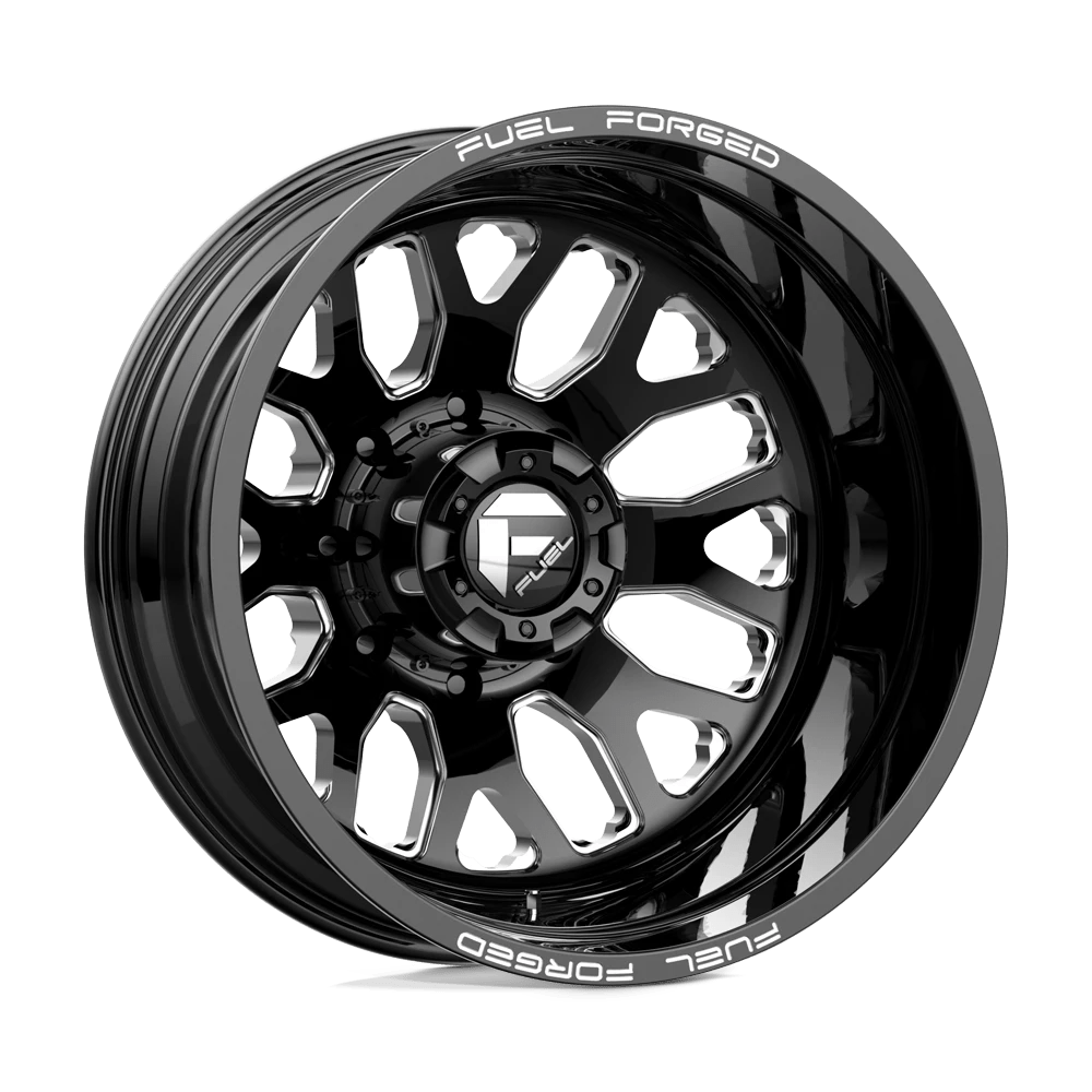 Fuel Mono De19 Ff19d Gloss Black Milled 22x8.5 (-202) 8x200