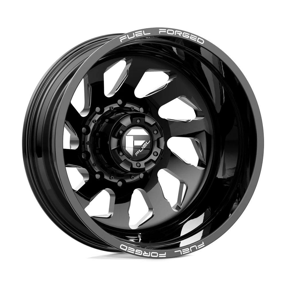 Fuel Mono Dd39 Ff39d Gloss Black Milled 22x8.5 (-202) 10x225