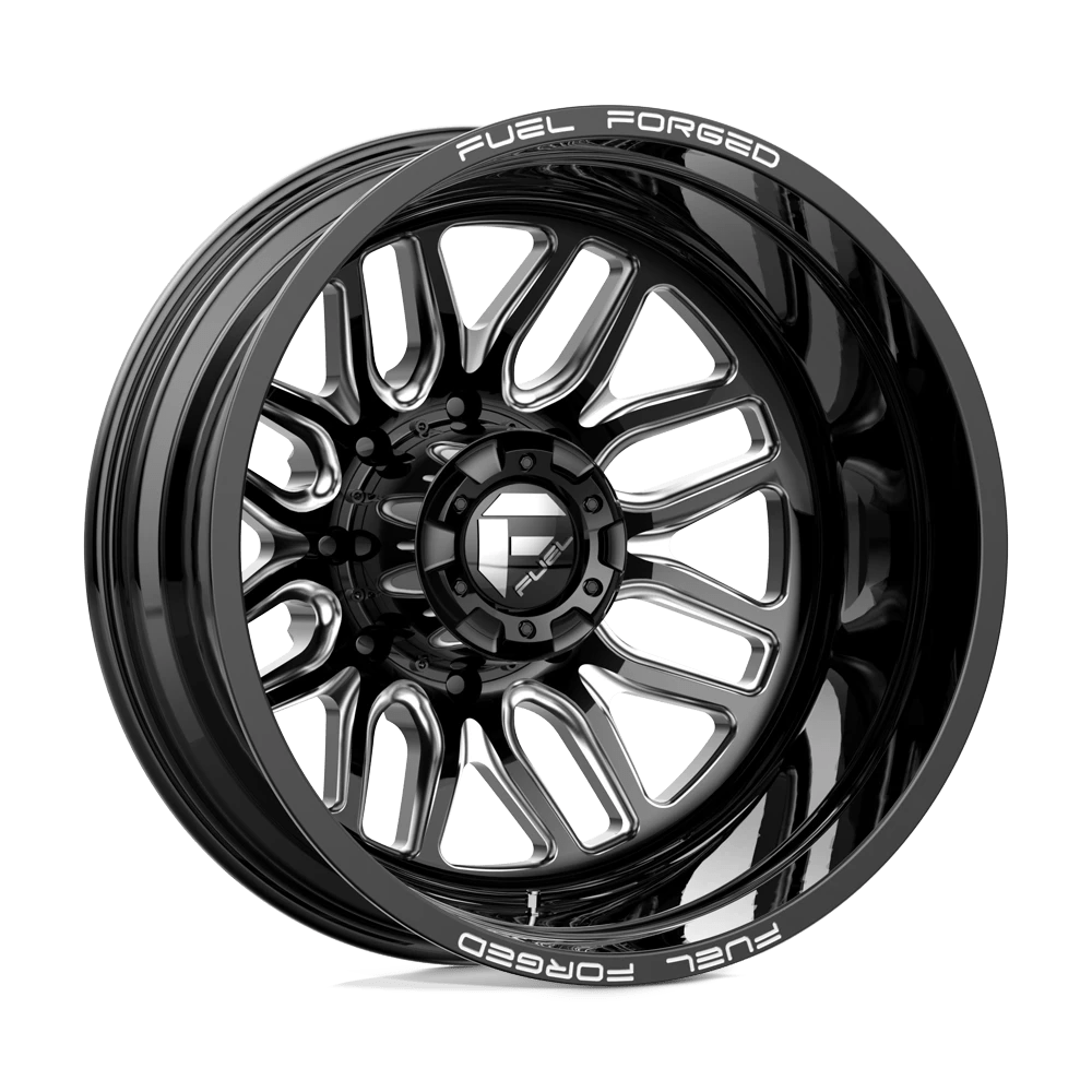 Fuel Mono Db66 Ffc66 Matte Black Milled 22x8.5 (-202) 8x200