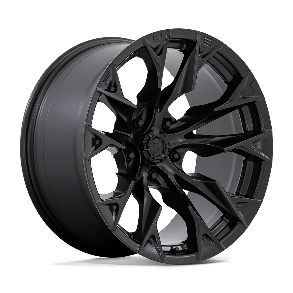 Fuel 1pc D804 Flame Blackout 20x10 (-18) 5x139.7