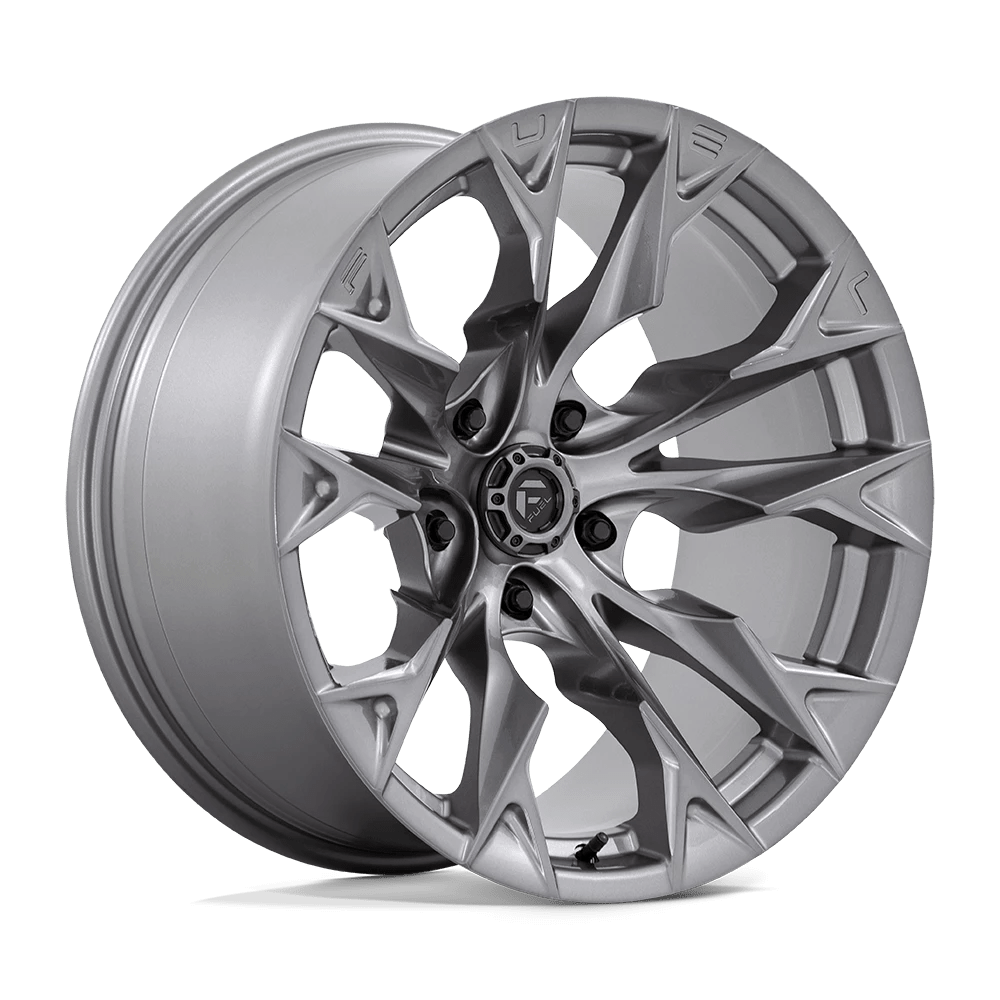 Fuel 1pc D806 Flame Platinum 20x10 (-18) 5x139.7