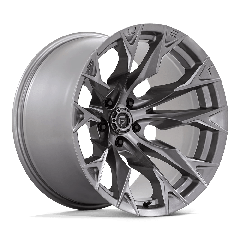 Fuel 1pc D806 Flame Platinum 20x12 (-44) 5x127