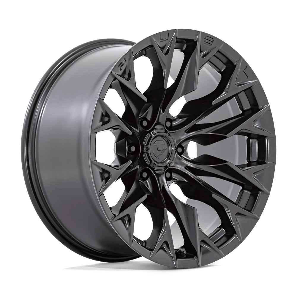 Fuel 1pc D804 Flame Blackout 20x9 (+1) 5x139.7