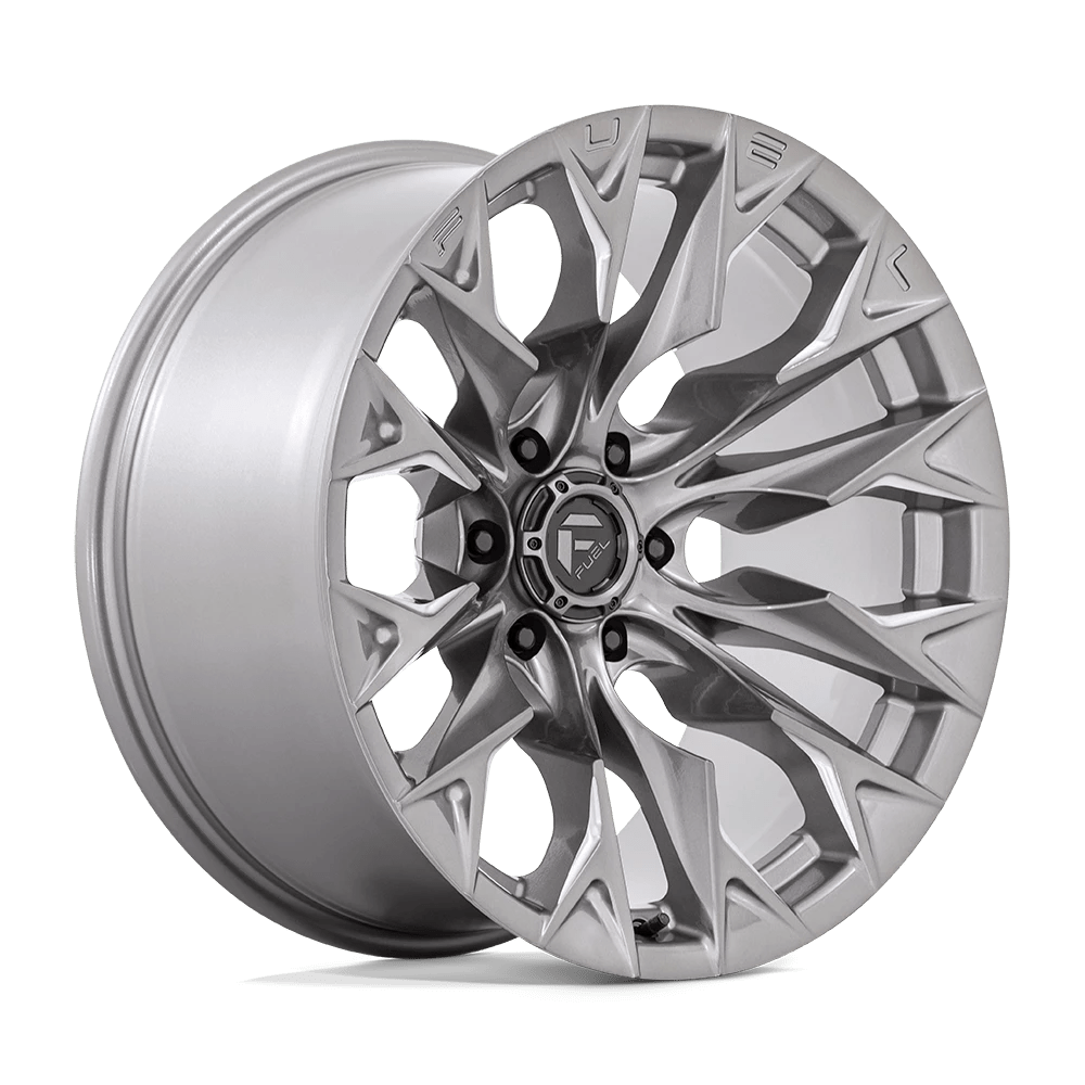 Fuel 1pc D806 Flame Platinum 20x9 (+1) 5x139.7