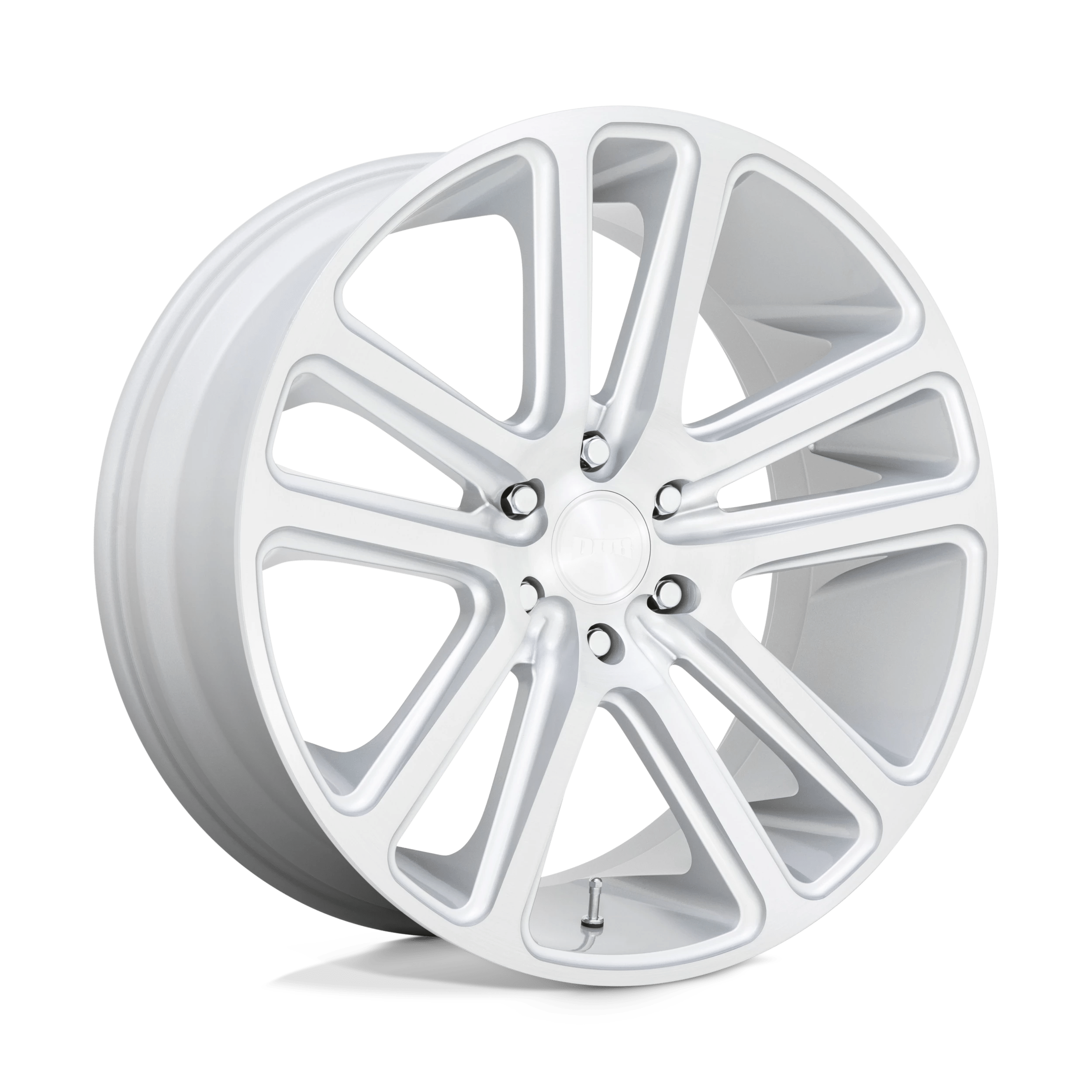 Dub 1pc S257 Flex Gloss Silver Brushed Face 22x9.5 (+25) 6x139.7