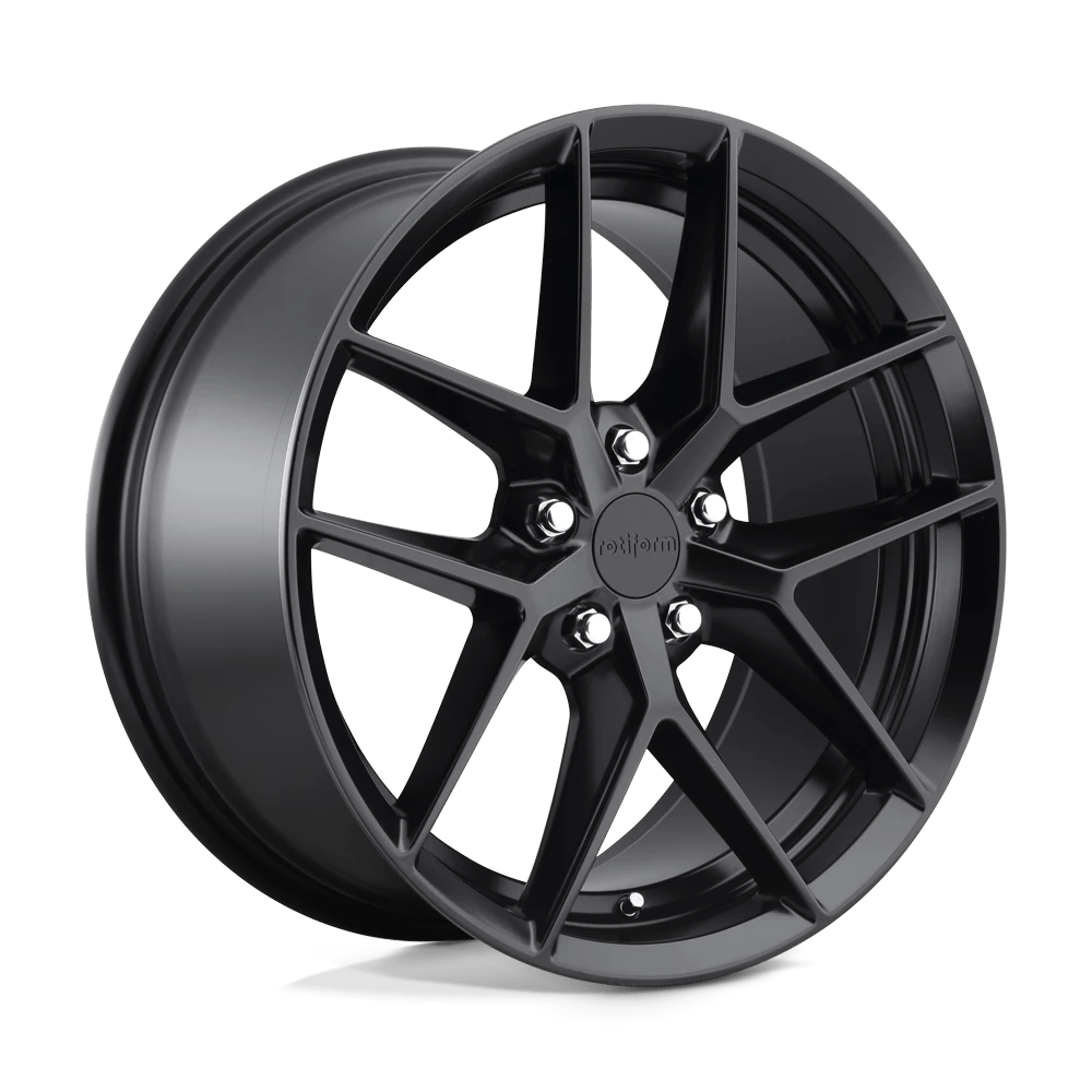Rotiform 1pc R134 Flg Matte Black 18x8.5 (+45) 5x112