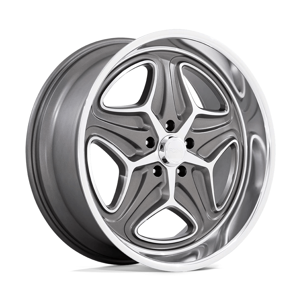 Foose 1pc F172 Merlot Anthracite Machined 22x10.5 (+6) 5x120.65