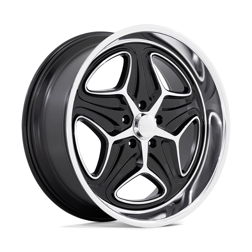 Foose 1pc F171 Merlot Gloss Black Machined 22x10.5 (+6) 5x120.65
