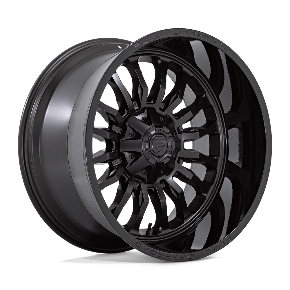 Fuel 1pc D796 Arc Matte Black With Gloss Black Lip 22x12 (-44) 6x135/6x139.7