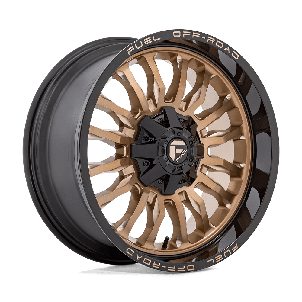 Fuel 1pc D797 Arc Platinum Bronze With Black Lip 20x9 (+1) 8x165.1