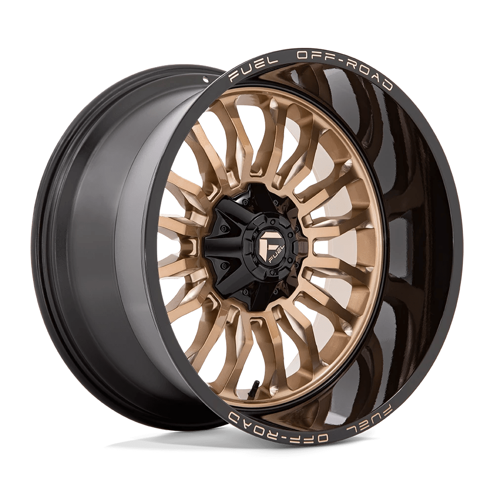 Fuel 1pc D797 Arc Platinum Bronze With Black Lip 22x12 (-44) 5x114.3/5x127