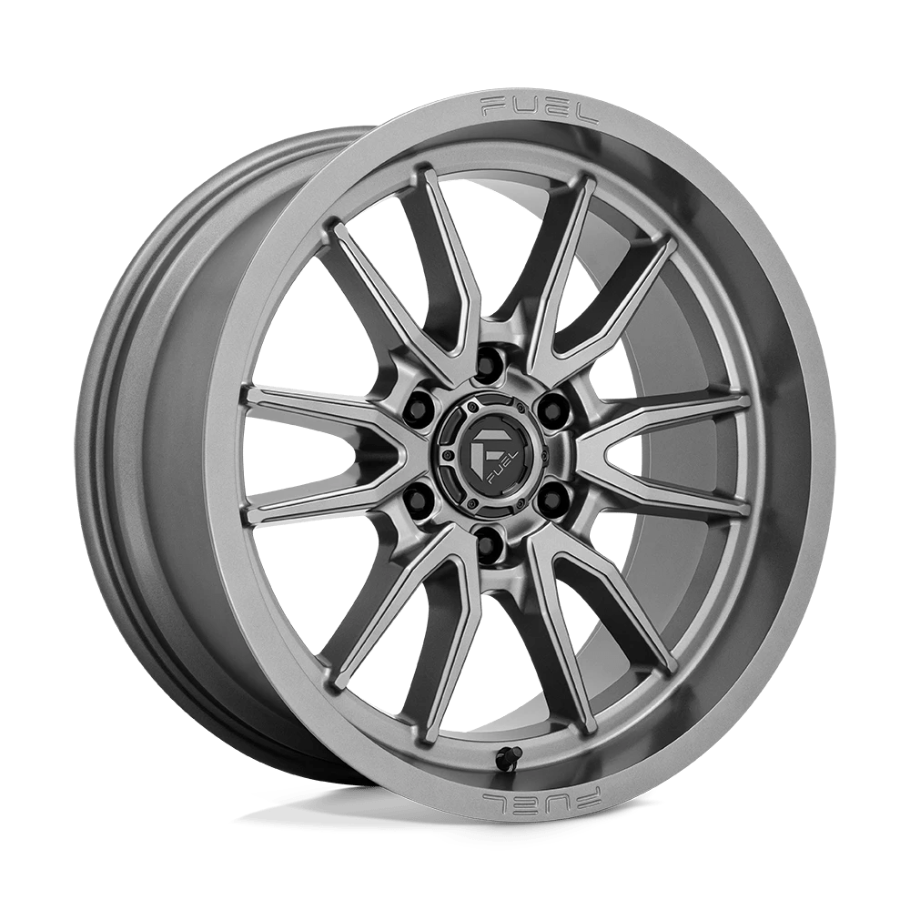 Fuel 1pc D789 Clash Gun Metal 20x9 (+1) 6x139.7