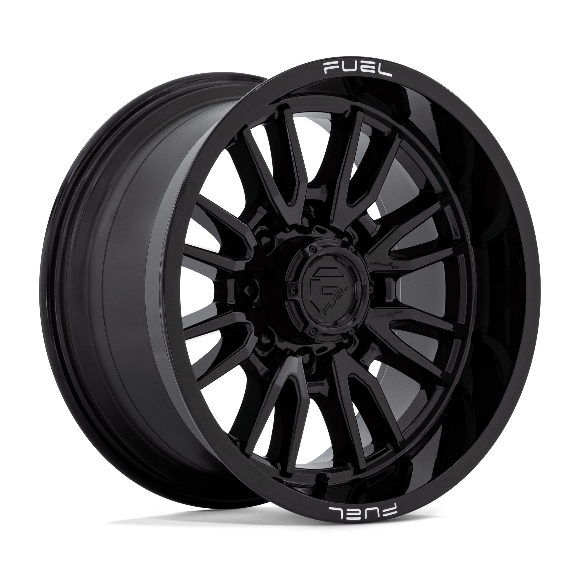 Fuel 1pc D760 Clash Gloss Black 20x10 (-18) 8x180