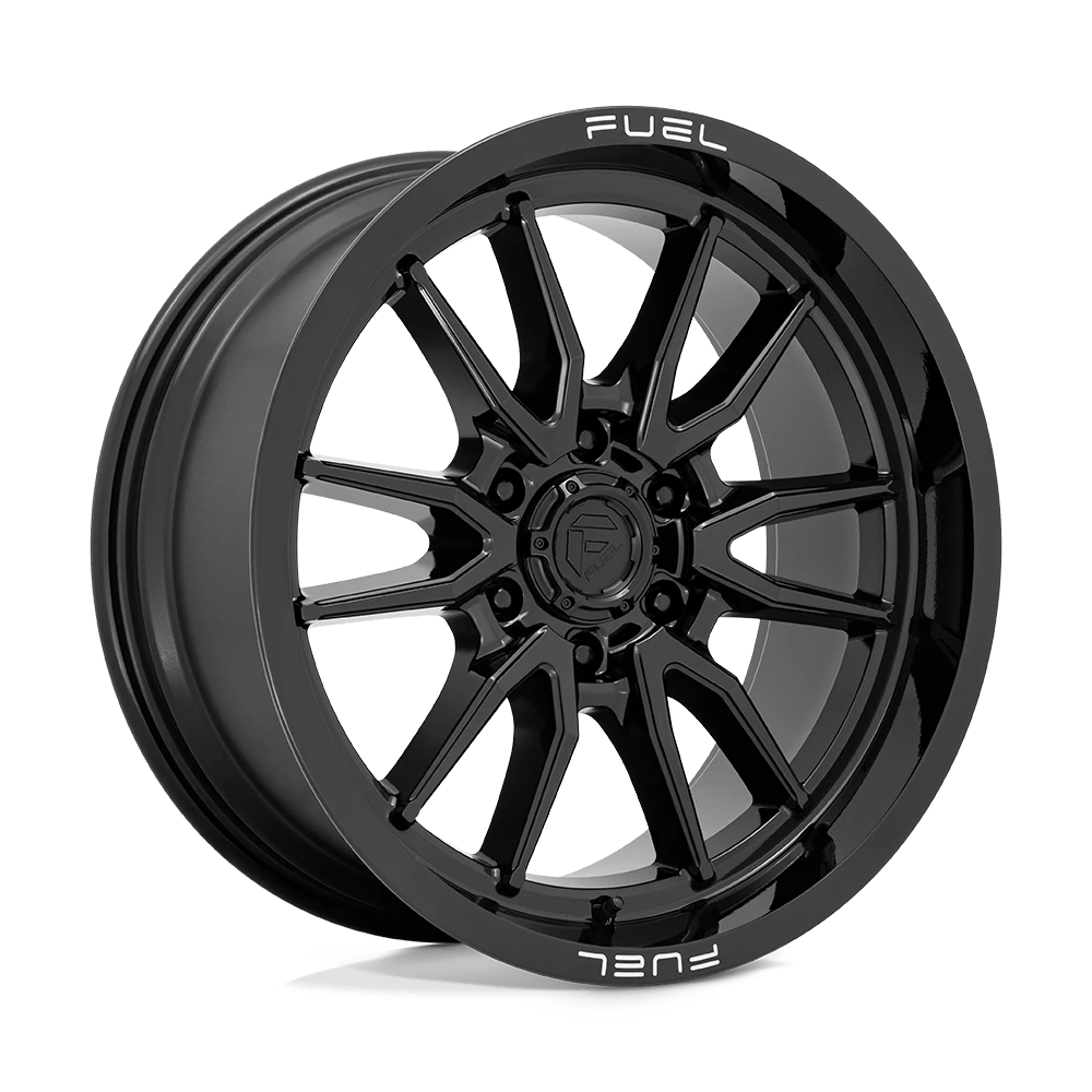 Fuel 1pc D760 Clash Gloss Black 20x9 (+1) 6x135