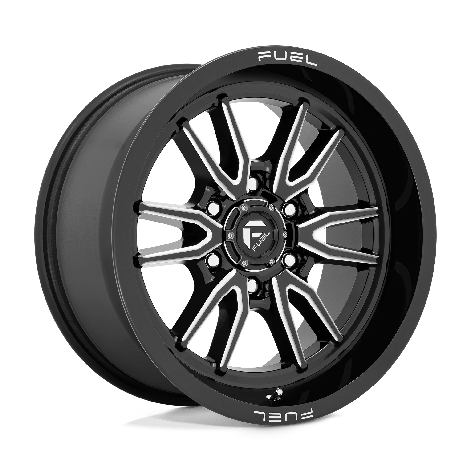 Fuel 1pc D761 Clash Gloss Black Milled 18x9 (+1) 6x120