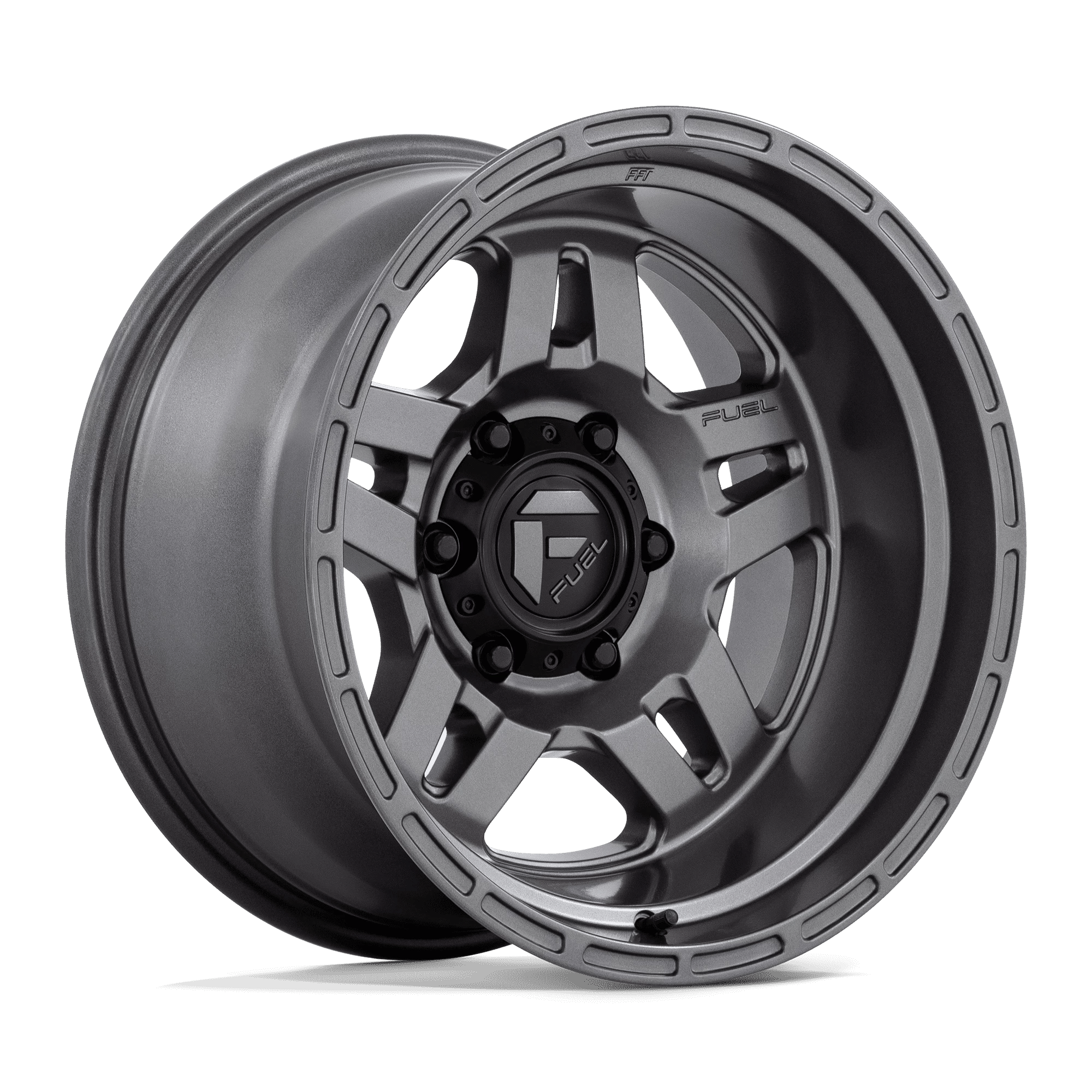 Fuel 1pc D801 Oxide Matte Gunmetal 17x9 (-38) 6x139.7