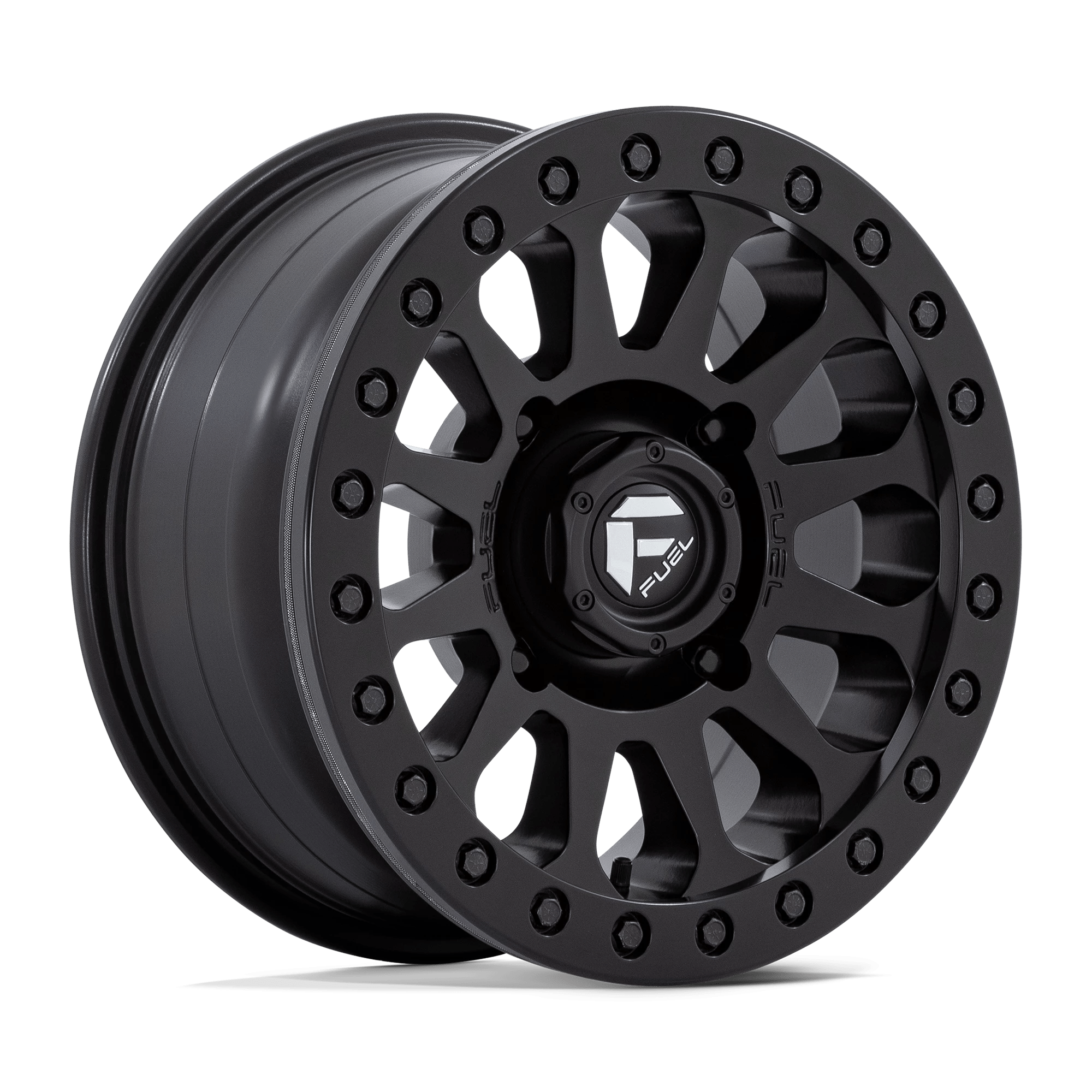 Fuel Utv D920 Vector Beadlock Matte Black 15x7 (+13) 4x156