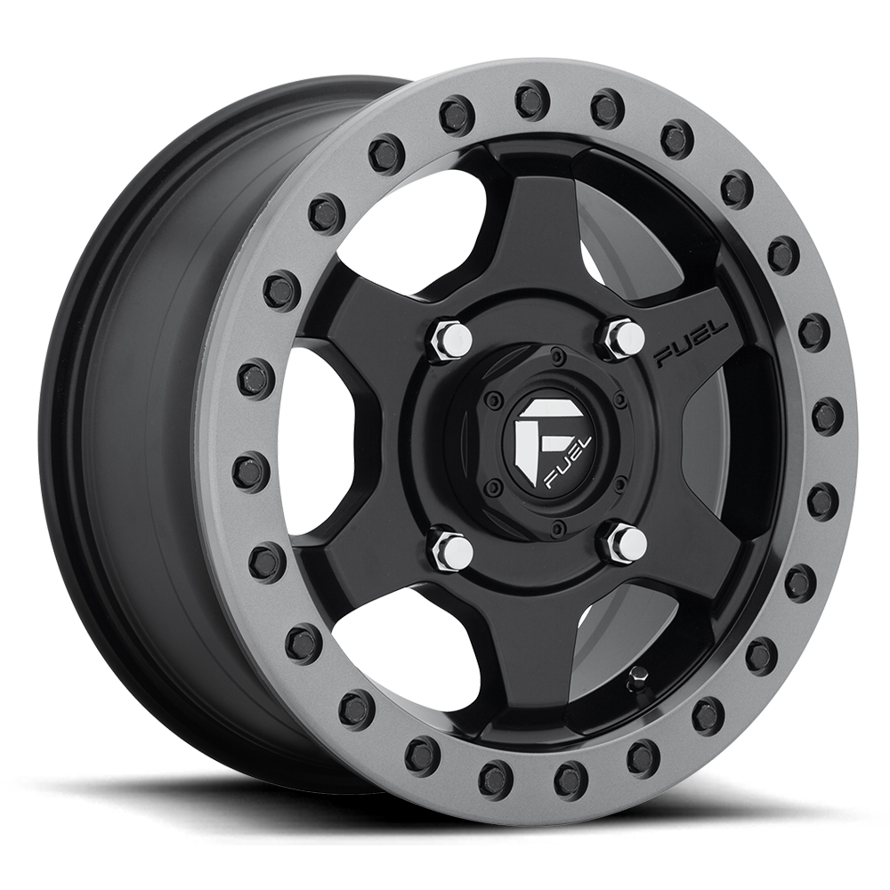 Fuel Utv D914 Gatling Beadlock Matte Black 15x7 (+55) 4x137