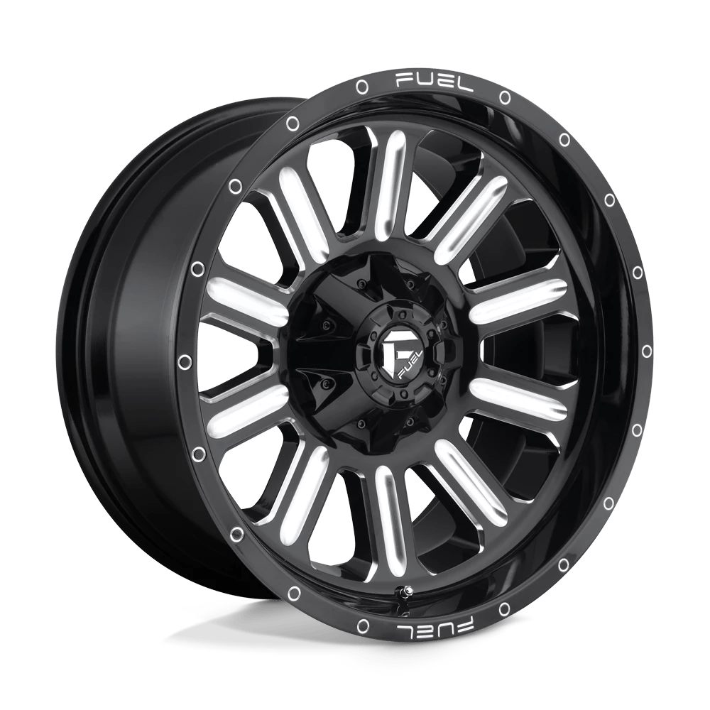 Fuel 1pc D620 Hardline Gloss Black Milled 20x10 (-18) 8x165.1